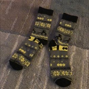 Batman Christmas socks